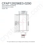 CFAP128296E00290 Mechanical Drawing CFAP128296E00290 Mechanical Drawing