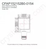 CFAP152152B00154 Mechanical Drawing CFAP152152B00154 Mechanical Drawing