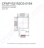CFAP152152C00154 Mechanical Drawing CFAP152152C00154 Mechanical Drawing