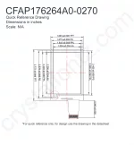 CFAP176264A00270 Mechanical Drawing