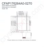 CFAP176264A00270 Mechanical Drawing