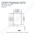 CFAP176264A00270 Mechanical Drawing CFAP176264A00270 Mechanical Drawing