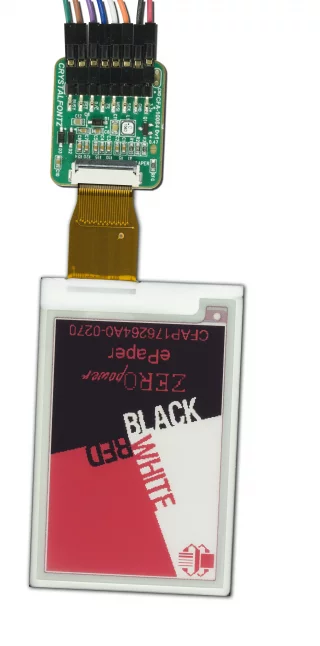 176x264 epaper display with adapter board (CFAP176264A0-E2-1)