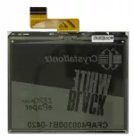 4.2 Black and white ePaper display, back view.