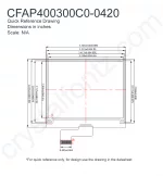 CFAP400300C00420 Mechanical Drawing