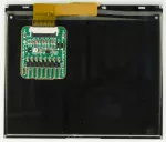 3-color ePaper display shown attached to ePaper adapter board.