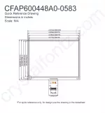 CFAP600448A00583 Mechanical Drawing