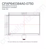 CFAP640384A00750 Mechanical Drawing