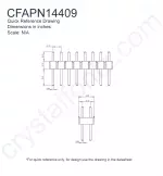 CFAPN14409 Mechanical Drawing CFAPN14409 Mechanical Drawing