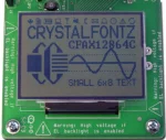 mounted to a demonstration PCB