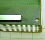 This is an extreme close-up of the back of the TAB.