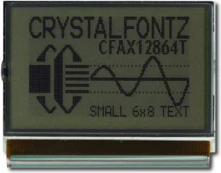 EOL Transflective Graphical LCD (CFAX12864T1-NFH)