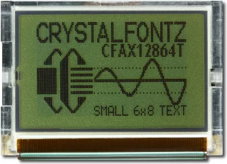 [EOL] 128x64 Parallel Graphic LCD (CFAX12864T-TFH)