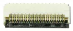 31-pin, 0.3mm Pitch, Gold, FCC FPC ZIF connector, Closed