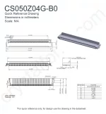 CS050Z04GB0 Mechanical Drawing