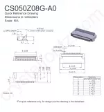 CS050Z08GA0 Mechanical Drawing