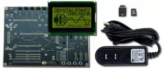 CFAG12864B-YYH-N LCD Dev Kit (DMOG12864BYYH-N)