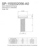SP15S002056A0BOX100 Mechanical Drawing
