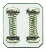 HDMI to HDMI connector, top view.