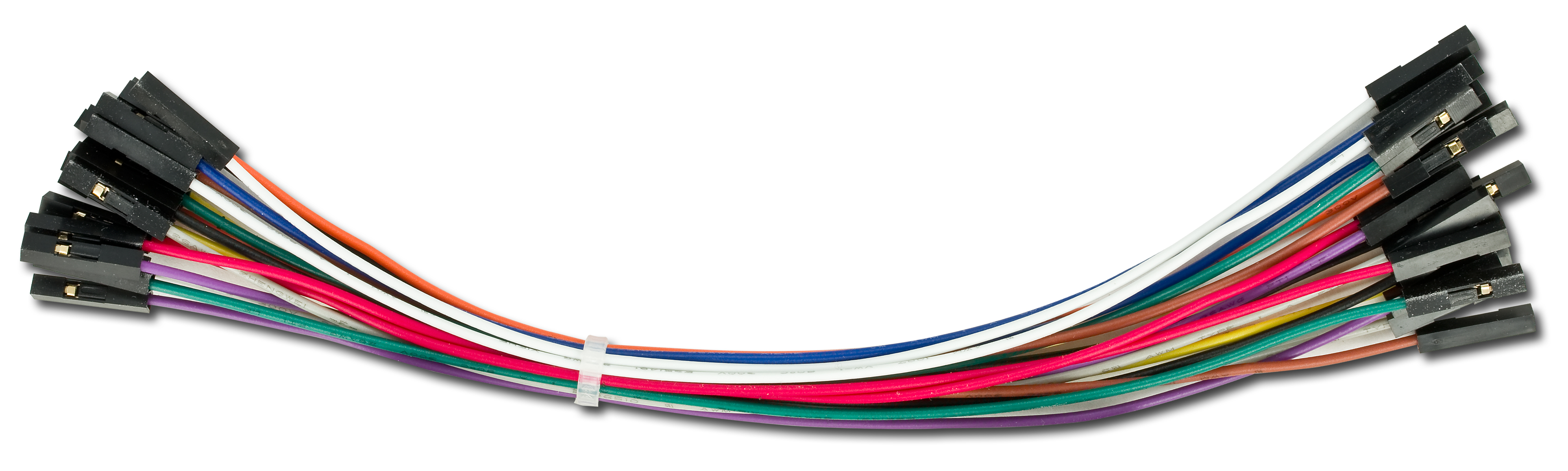 6 inch Female to Female Jumper Wires from Crystalfontz