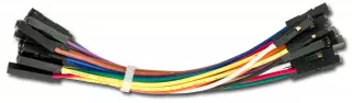 3-inch Female to Female Jumper Wires (WR-JMP-Y41)
