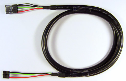 Bitterhed Erobring F.Kr. USB Motherboard Cable from Crystalfontz