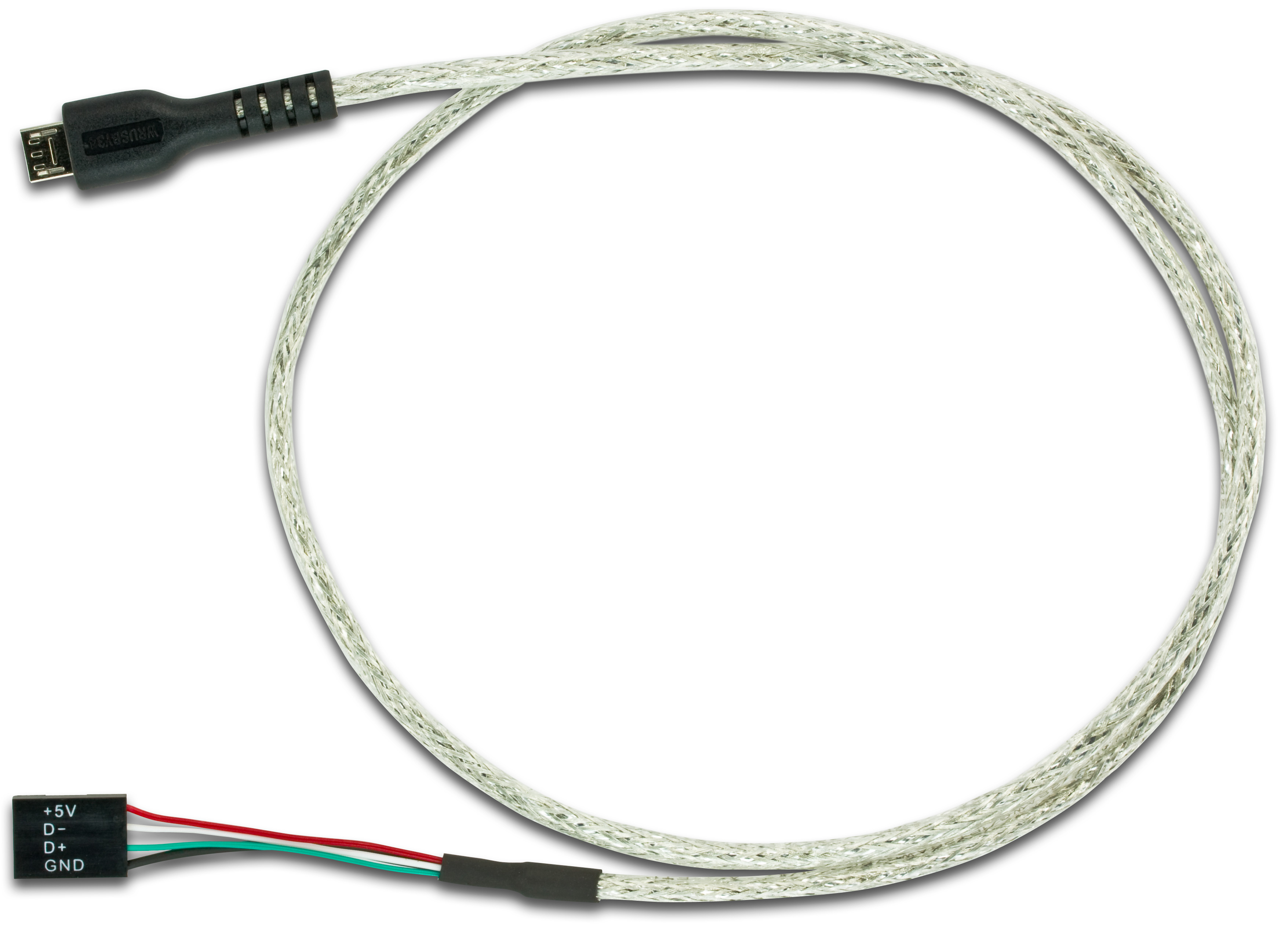 omdraaien Afzonderlijk de ober Micro USB to 4-Pin Cable from Crystalfontz