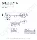 WRUSBY35 Mechanical Drawing