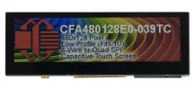 EVE Wide-Format TFT Display CFA480128E0-039TC