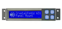 Panel Mount 20x2 Character USB LCD CFA631P-TMF-KU