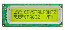 Yellow-Green 16x2 Character RS232 LCD CFA632-YFH-KS Yellow-Green 16x2 Character RS232 LCD CFA632-YFH-KS