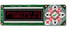 Red 16x2 Character USB Display Module CFA633-RDI-KU