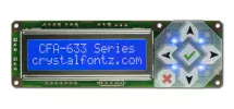 Blue 16x2 RS232 Character LCD CFA633-TMI-KS Blue 16x2 RS232 Character LCD CFA633-TMI-KS