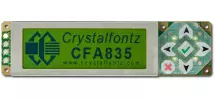 Yellow-Green 244x68 Graphic Display Module CFA835-YYK