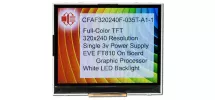 320x240 TFT with EVE Accelerator CFAF320240F-035T-A1-1