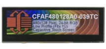 480x128 Bar-Type Capacitive Touch LCD CFAF480128A0-039TC