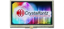 480x272 4.3" Touch Screen Color TFT CFAF480272C2-043T-TS