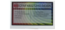Sunlight Readable 480x272 4.3" TFT Display Module CFAF480272H0-043SN