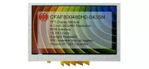 800x480 4.3" TFT Display Module CFAF800480H0-043SN
