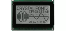 128x64 Gray Parallel Graphic LCD CFAG12864B-TFH-V
