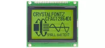 128x64 Sunlight Readable Graphic LCD CFAG12864D1-YYH-TZ