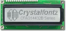 Dark on Gray 144x32 Graphic LCD CFAG14432B-TFH-TT