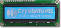 144x32 White on Blue Graphic LCD CFAG14432B-TMI-TT