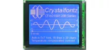 160x128  Parallel Graphic LCD CFAG160128B-TMI-TZ