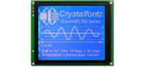 160x128 Blue Standard Graphic LCD CFAG160128E-TMI-TZ
