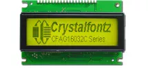 160x32 Sunlight Readable Graphic LCD CFAG16032C-YYH-TT