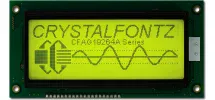 Yellow 192x64 3.9 Inch Graphic LCD CFAG19264A-YYH-TN