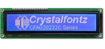202x32 Parallel Graphic LCD CFAG20232C-TMI-TT