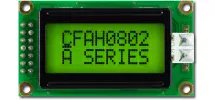 Yellow-Green 8x2 Character Module CFAH0802A-GGH-JT
