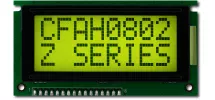 Sunlight Readable 8x2 Character LCD CFAH0802Z-YYH-JP